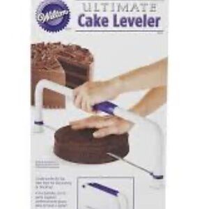 New Wilton Cake Leveler with White and Purple Accents